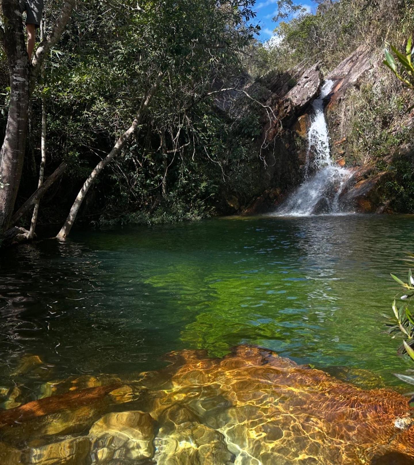 Cachoeira E Pousada Paraiso Dos Pandavas Alto Paraíso de Goiás Exterior foto